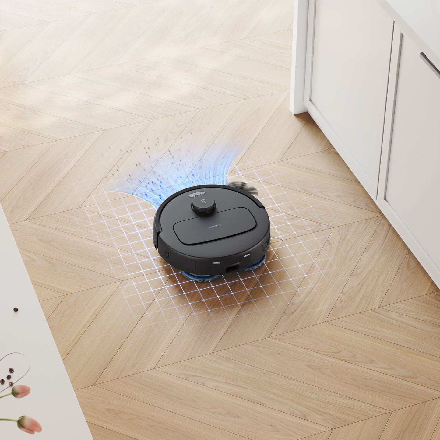 DEEBOT N30 PRO OMNI Robot Vacuum Cleaner - OMNI Station, 10,000Pa, 320min Runtime