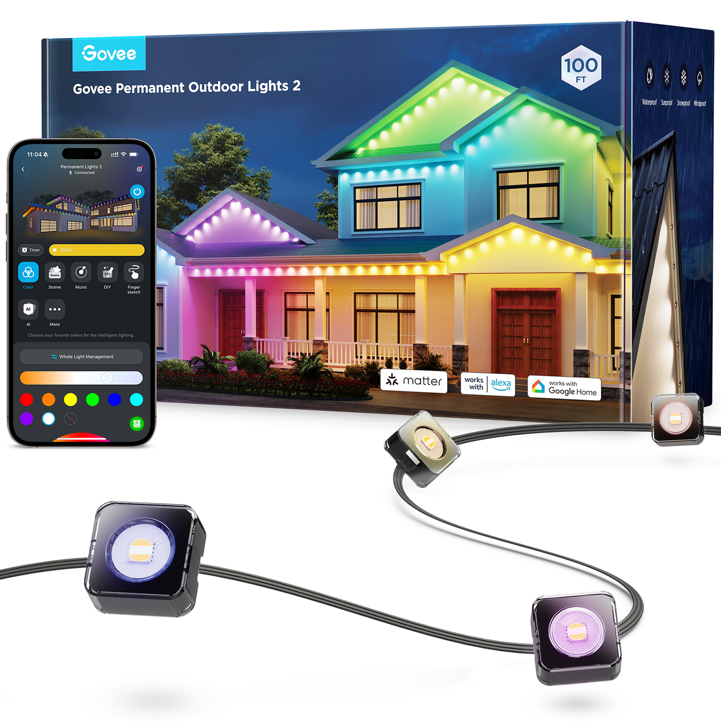 Govee Permanent Outdoor Lights 2 - 30M