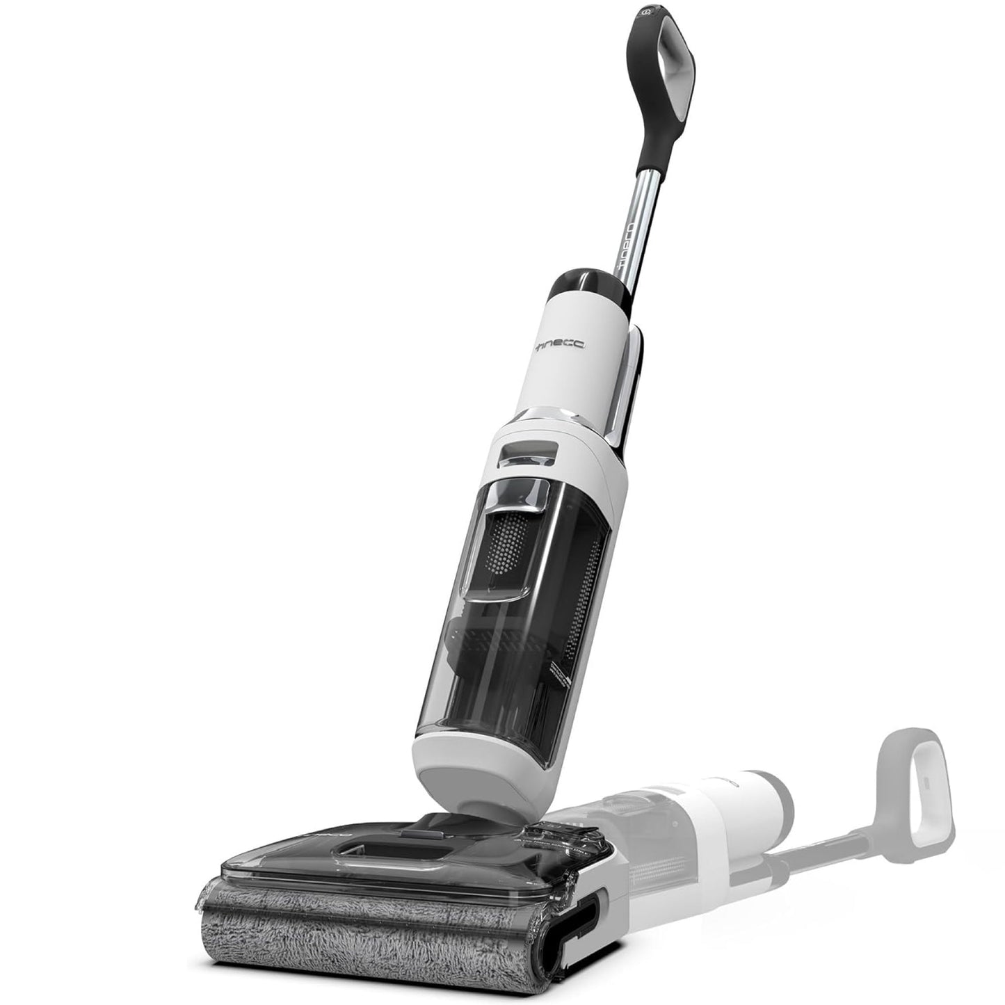 Tineco FLOOR ONE Stretch S6 - 35min, Smart 180° Lay Flat Wet Dry Cordless Vacuum Floor Washer & Mop Stick